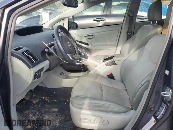 2012 Toyota Prius One with VIN JTDKN3DU9C1507597, listed as a Copart auction lot 54329345 with 127,491 mi miles and Salvage Title. Bid and sale history available at carsss.com. Image 7.