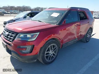 2016 Ford Explorer Sport with VIN 1FM5K8GT7GGB41871, listed as a IAAI auction lot 41696198 with 124,504 mi miles. Bid and sale history available at carsss.com. Image 19.