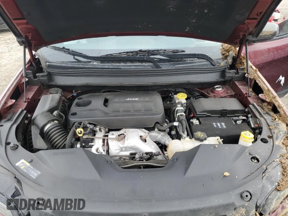 2019 Jeep Cherokee Trailhawk Elite z VIN 1C4PJMBN7KD211588, wystawiony jako Copart lot #49307824 z przebiegiem 54 781 mil mil oraz Szkoda całkowita • Salvage title. Historia ofert i sprzedaży dostępna na DreamBid. Obrazek 12.