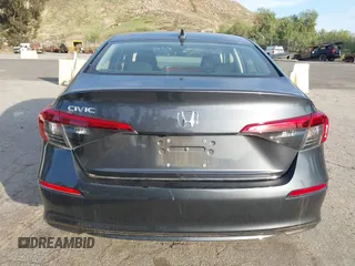2024 Honda Civic Sedan EX with VIN 2HGFE1F77RH313871, listed as a IAAI auction lot 41611811 with 21,952 mi miles. Bid and sale history available at carsss.com. Image 16.