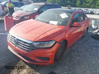 2019 Volkswagen Jetta S with VIN 3VWC57BU5KM141943, listed as a IAAI auction lot 42227260 with 99,164 mi miles and . Bid and sale history available at DreamBid. Image 2.