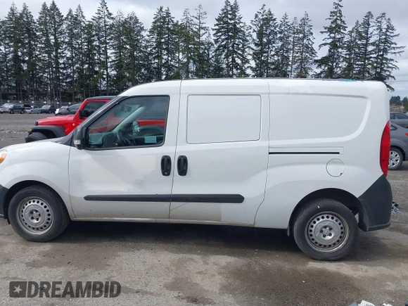 2018 Ram ProMaster City Cargo Van Tradesman with VIN ZFBERFAB5J6K35252, listed as a IAAI auction lot 41745960 with 108,100 mi miles. Bid and sale history available at carsss.com. Image 14.