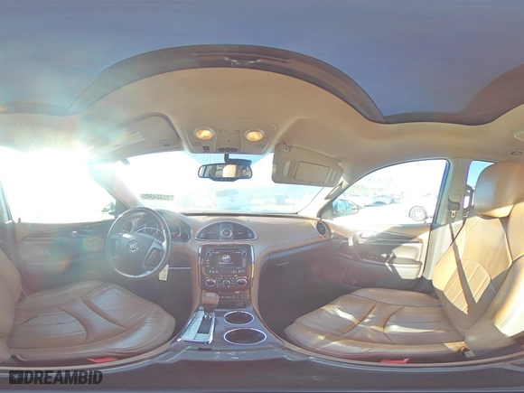 2014 Buick Enclave Premium with VIN 5GAKRCKD0EJ190952, listed as a Copart auction lot 88884995 with 140,599 mi miles and Salvage Title. Bid and sale history available at carsss.com. Image 13.