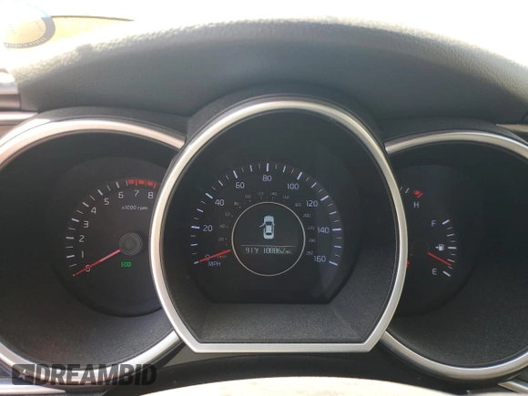 2015 Kia Optima LX with VIN 5XXGM4A70FG410083, listed as a Copart auction lot 65508185 with 108,862 mi miles and Clean title. Bid and sale history available at DreamBid. Image 9.