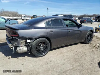 2017 Dodge Charger SXT with VIN 2C3CDXJG6HH638982, listed as a Copart auction lot 46188125 with 65,682 mi miles and Salvage Title. Bid and sale history available at carsss.com. Image 3.
