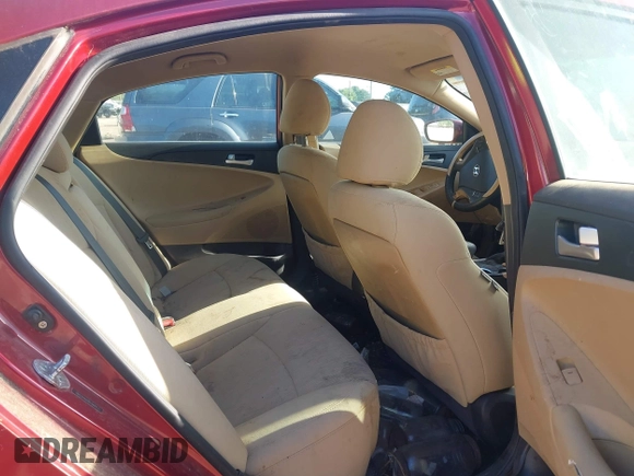 2011 Hyundai Sonata GLS with VIN 5NPEB4AC6BH248923, listed as a IAAI auction lot 42035423 with 99,309 mi miles. Bid and sale history available at carsss.com. Image 8.
