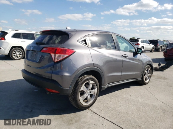 2017 Honda HR-V EX with VIN 3CZRU5H57HG707879, listed as a Copart auction lot 52812175 with 38,852 mi miles and Salvage Title. Bid and sale history available at carsss.com. Image 3.