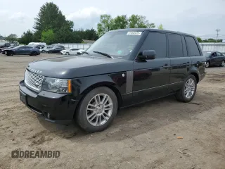 2010 Land Rover Range Rover HSE with VIN SALME1D41AA326500, listed as a Copart auction lot 57066935 with Not provided miles and Salvage title. Bid and sale history available at DreamBid. Image 1.