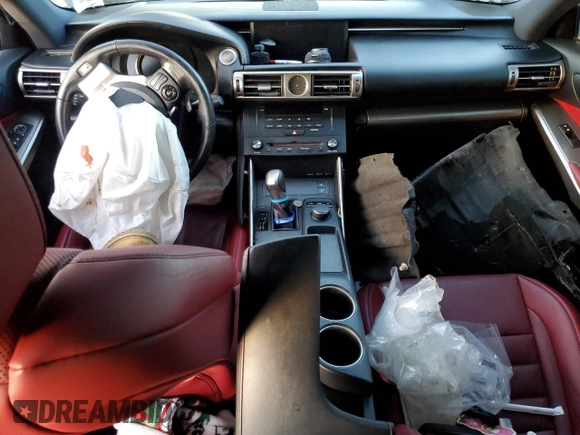 2016 Lexus IS 300/350 with VIN JTHCM1D27G5007090, listed as a Copart auction lot 42231925 with Not provided miles and Salvage title. Bid and sale history available at DreamBid. Image 8.