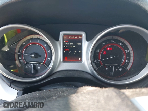 2019 Dodge Journey GT z VIN 3C4PDCEG0KT717286, wystawiony jako IAAI lot #41762743 z przebiegiem 93 117 mil mil oraz . Historia ofert i sprzedaży dostępna na DreamBid. Obrazek 7.