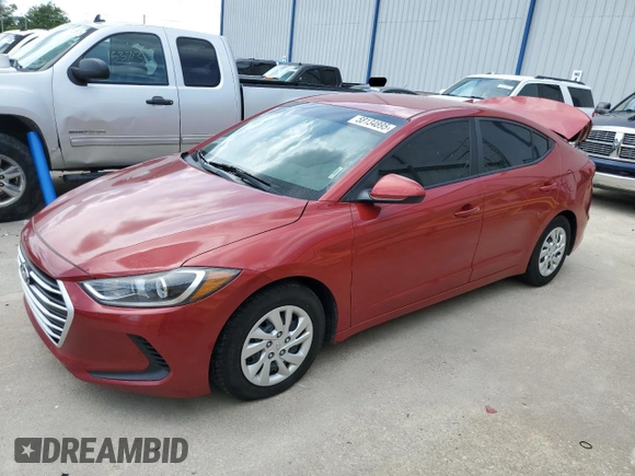 2017 Hyundai Elantra SE z VIN 5NPD74LF1HH194511, wystawiony jako Copart lot #58134895 z przebiegiem 104 128 mil mil oraz Szkoda całkowita • Salvage title. Historia ofert i sprzedaży dostępna na DreamBid. Obrazek 1.