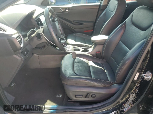 2017 Hyundai Ioniq Limited with VIN KMHC85LC9HU039811, listed as a Copart auction lot 62559315 with 160,552 mi miles and Clean title. Bid and sale history available at DreamBid. Image 7.