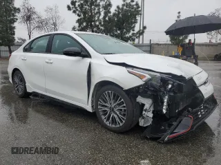 2023 Kia Forte GT-Line with VIN 3KPF54AD1PE578632, listed as a Copart auction lot 48260895 with 41,190 mi miles and Salvage Title. Bid and sale history available at carsss.com. Image 4.