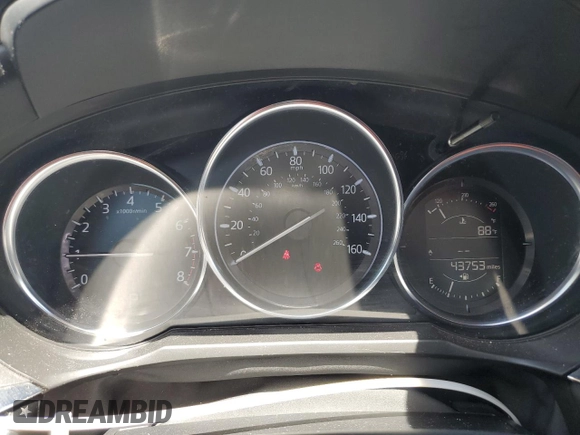 2018 Mazda 6 Sport with VIN JM1GL1UM8J1335351, listed as a Copart auction lot 51286265 with 43,753 mi miles and Salvage Title. Bid and sale history available at carsss.com. Image 9.