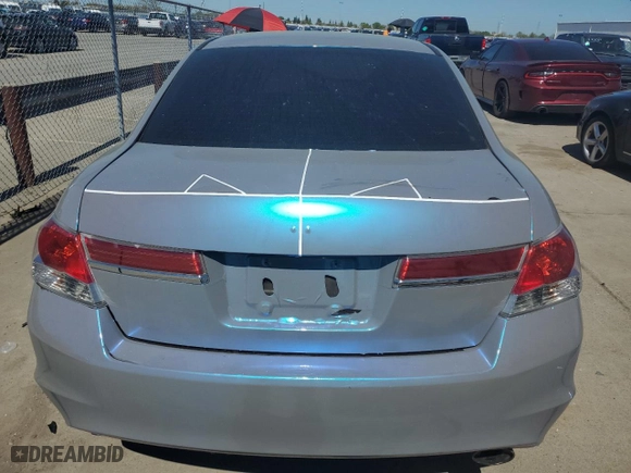 2011 Honda Accord Sdn LX with VIN 1HGCP2F35BA089519, listed as a Copart auction lot 50540645 with 0 mi miles and Salvage Title. Bid and sale history available at carsss.com. Image 6.