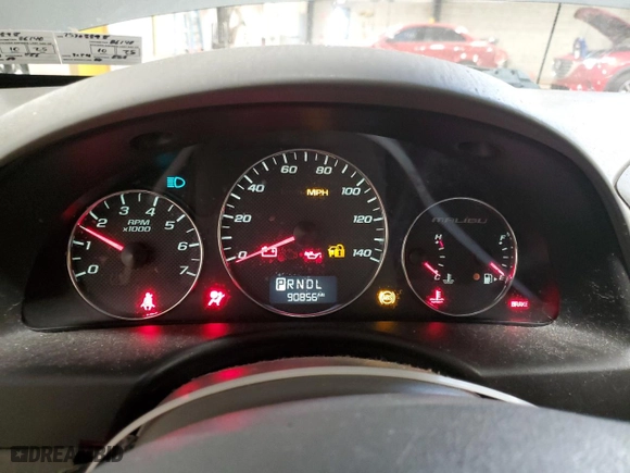 2007 Chevrolet Malibu LT w/2LT with VIN 1G1ZT58N47F305898, listed as a Copart auction lot 49433075 with 90,856 mi miles and Salvage Title. Bid and sale history available at carsss.com. Image 9.