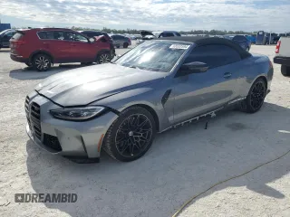 2023 BMW M4 Competition xDrive with VIN WBS33BA07PCL63105, listed as a Copart auction lot 83553594 with 39,957 mi miles and Salvage Title. Bid and sale history available at carsss.com. Image 1.