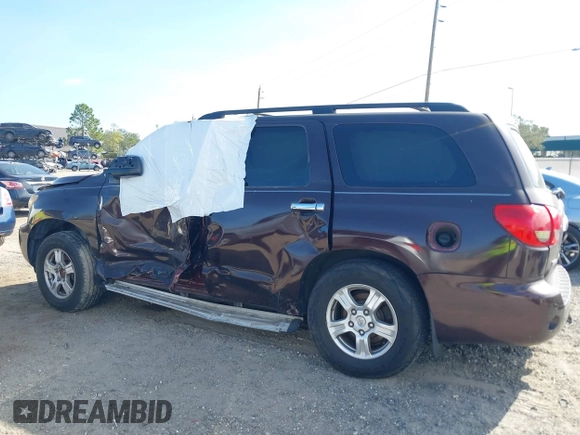 2008 Toyota Sequoia Limited with VIN 5TDZY68A28S001143, listed as a IAAI auction lot 41303569 with 227,803 mi miles and . Bid and sale history available at DreamBid. Image 14.