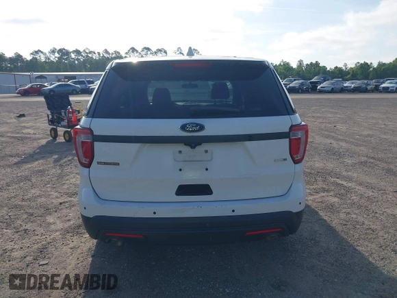 2017 Ford Police Interceptor Utility with VIN 1FM5K8AR0HGB92630, listed as a IAAI auction lot 42276713 with Not provided miles and . Bid and sale history available at DreamBid. Image 15.