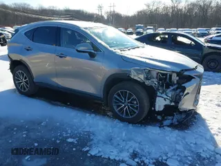 2024 Lexus NX with VIN JTJGKCEZ3R5021908, listed as a IAAI auction lot 41510790 with 12,471 mi miles. Bid and sale history available at carsss.com. Image 1.