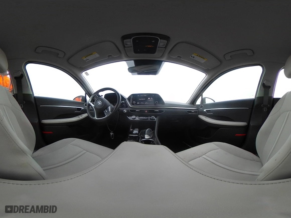 2021 Hyundai Sonata Hybrid SEL with VIN KMHL34JJ7MA032703, listed as a IAAI auction lot 41252575 with 22,067 mi miles. Bid and sale history available at carsss.com. Image 18.