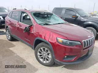 2021 Jeep Cherokee Latitude Plus with VIN 1C4PJMLB8MD147844, listed as a IAAI auction lot 42073064 with 93,197 mi miles and . Bid and sale history available at DreamBid. Image 1.