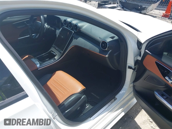 2023 Mercedes-Benz C 300 with VIN W1KAF4GB9PR090892, listed as a IAAI auction lot 42147894 with 48,792 mi miles and . Bid and sale history available at DreamBid. Image 5.