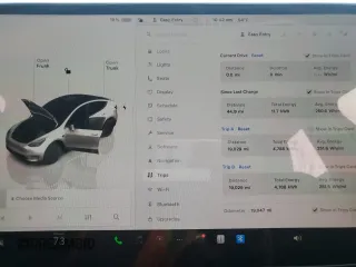 2023 Tesla Model Y Long Range with VIN 7SAYGDEE0PF746778, listed as a Copart auction lot 52704965 with 19,047 mi miles and Salvage Title. Bid and sale history available at DreamBid. Image 9.
