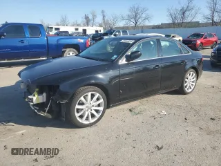 2013 Audi A4 Premium Plus with VIN WAUFFAFL0DA099609, listed as a Copart auction lot 49944835 with 92,478 mi miles and Salvage Title. Bid and sale history available at carsss.com. Image 1.