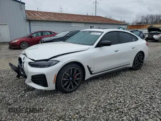 2024 BMW i4 xDrive40 z VIN WBY83FB05RFS95163, wystawiony jako Copart lot #80951614 z przebiegiem 1 929 mil mil oraz Szkoda całkowita • Salvage title. Historia ofert i sprzedaży dostępna na DreamBid. Obrazek 1.
