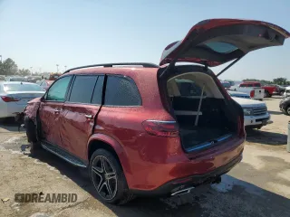 2024 Mercedes-Benz GLS 450 with VIN 4JGFF5KE0RB120067, listed as a Copart auction lot 68669414 with 7,581 mi miles and Salvage Title. Bid and sale history available at DreamBid. Image 2.