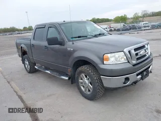 2008 Ford F-150 XLT with VIN 1FTPW14V08FB43631, listed as a IAAI auction lot 42182166 with 206,536 mi miles and . Bid and sale history available at DreamBid. Image 1.