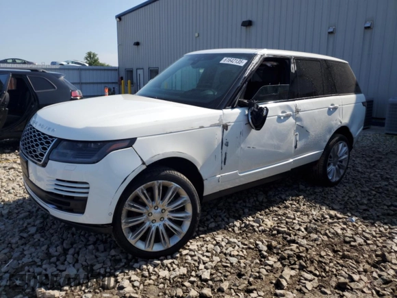 2020 Land Rover Range Rover P525 HSE with VIN SALGS2SE6LA596610, listed as a Copart auction lot 61642135 with 31,829 mi miles and Salvage title. Bid and sale history available at DreamBid. Image 1.