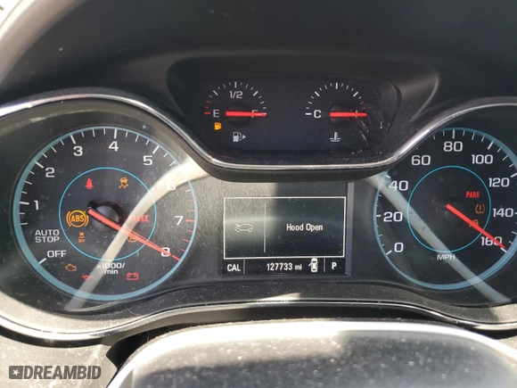 2016 Chevrolet Cruze LT with VIN 1G1BE5SM7G7327397, listed as a Copart auction lot 52234245 with 127,733 mi miles and Salvage Title. Bid and sale history available at carsss.com. Image 9.