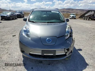 2015 Nissan LEAF SV with VIN 1N4AZ0CP1FC309007, listed as a Copart auction lot 63433853 with 75,480 mi miles. Bid and sale history available at carsss.com. Image 5.