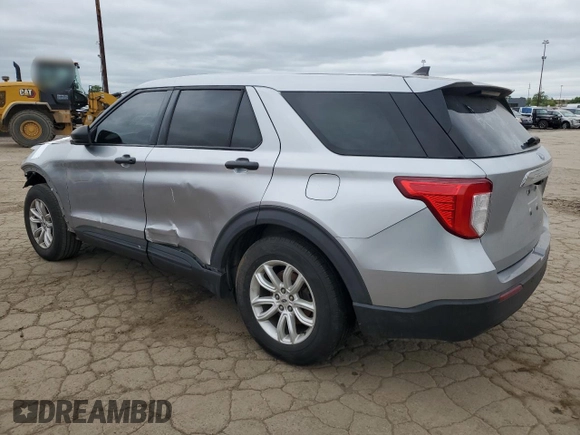 2021 Ford Explorer with VIN 1FMSK7BHXMGA68541, listed as a Copart auction lot 58784475 with 106,063 mi miles and Clean title. Bid and sale history available at DreamBid. Image 2.