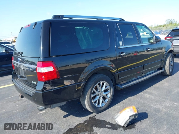 2017 Ford Expedition Max Limited z VIN 1FMJK1KT1HEA57796, wystawiony jako IAAI lot #42267861 z przebiegiem Nie podano mil oraz . Historia ofert i sprzedaży dostępna na DreamBid. Obrazek 4.