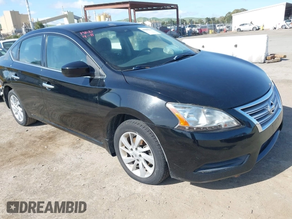 2015 Nissan Sentra SV z VIN 3N1AB7APXFY377116, wystawiony jako IAAI lot #41980134 z przebiegiem 160 821 mil mil oraz . Historia ofert i sprzedaży dostępna na DreamBid. Obrazek 1.