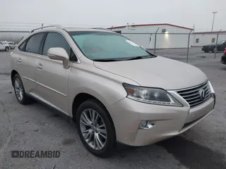 2013 Lexus RX 350 with VIN 2T2ZK1BA2DC121648, listed as a IAAI auction lot 41854959 with 111,780 mi miles and . Bid and sale history available at DreamBid. Image 1.