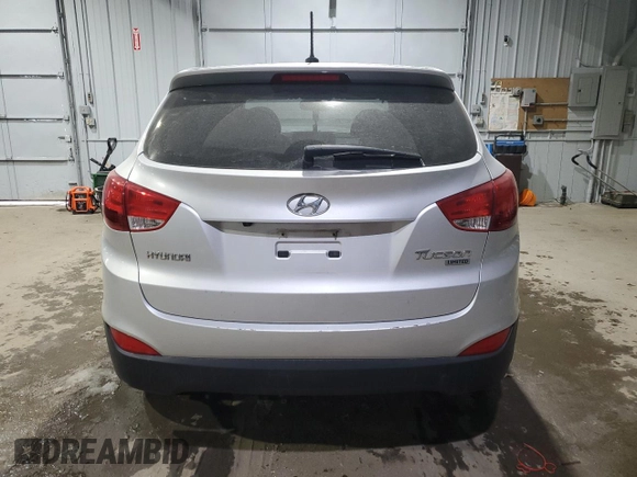 2010 Hyundai Tucson GLS with VIN KM8JU3AC7AU102873, listed as a Copart auction lot 54472385 with 108,853 mi miles and Non Repairable. Bid and sale history available at DreamBid. Image 6.
