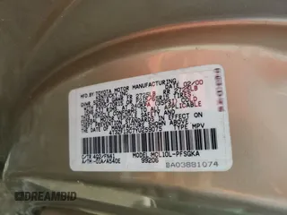 2000 Toyota Sienna LE z VIN 4T3ZF13C7YU259075, wystawiony jako Copart lot #58416105 z przebiegiem 235 788 mil mil oraz Szkoda całkowita • Salvage title. Historia ofert i sprzedaży dostępna na DreamBid. Obrazek 13.