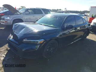 2025 Honda Civic Sport with VIN 2HGFE2F51SH525286, listed as a IAAI auction lot 41592317 with 3,554 mi miles and . Bid and sale history available at DreamBid. Image 17.