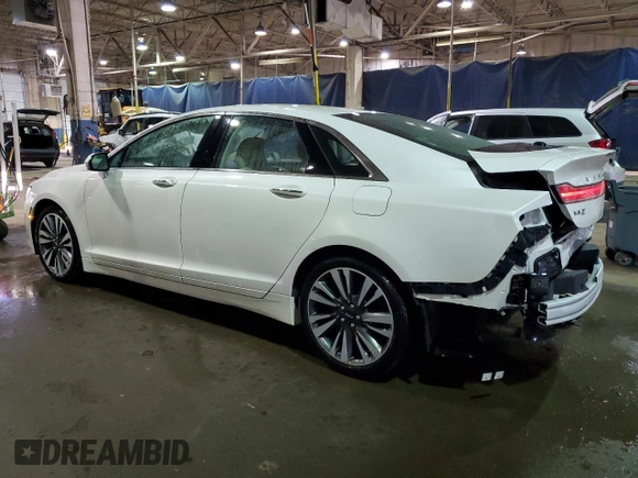 2019 Lincoln MKZ Reserve II with VIN 3LN6L5F98KR634241, listed as a Copart auction lot 47790075 with 54,004 mi miles and Clean title. Bid and sale history available at DreamBid. Image 2.