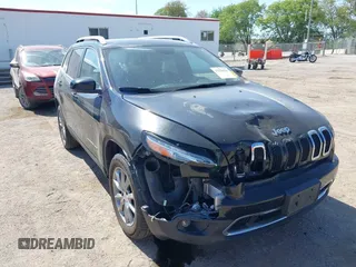 2017 Jeep Cherokee Limited with VIN 1C4PJMDS2HD239018, listed as a IAAI auction lot 42254356 with 129,673 mi miles and . Bid and sale history available at DreamBid. Image 12.