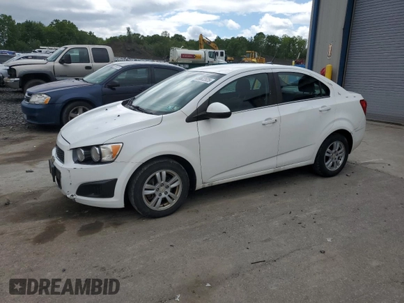 2012 Chevrolet Sonic LT z VIN 1G1JC5SH4C4186305, wystawiony jako Copart lot #58622825 z przebiegiem 185 868 mil mil oraz Czysty tytuł • Clean title. Historia ofert i sprzedaży dostępna na DreamBid. Obrazek 1.