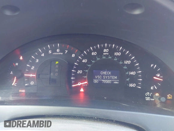 2007 Toyota Camry LE with VIN JTNBK46K873027180, listed as a IAAI auction lot 42194654 with 78,980 mi miles and . Bid and sale history available at DreamBid. Image 7.