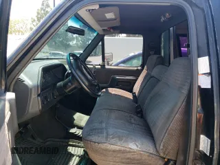 1991 Ford F-150 with VIN 1FTEF14N8MLA61875, listed as a Copart auction lot 58577514 with 114,489 mi miles and Salvage Title. Bid and sale history available at carsss.com. Image 7.