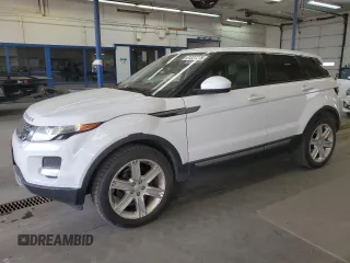2014 Land Rover Range Rover Evoque Pure Plus with VIN SALVP2BG0EH872297, listed as a Copart auction lot 61227325 with 128,012 mi miles and Salvage title. Bid and sale history available at DreamBid. Image 1.