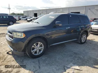 2013 Dodge Durango Crew с VIN 1C4RDHDG4DC666560, выставлен на аукционе Copart как лот 62062095 с пробегом 165 978 миль миль и Чистый • Clean title. История ставок и продаж доступна на DreamBid. Изображение 1.