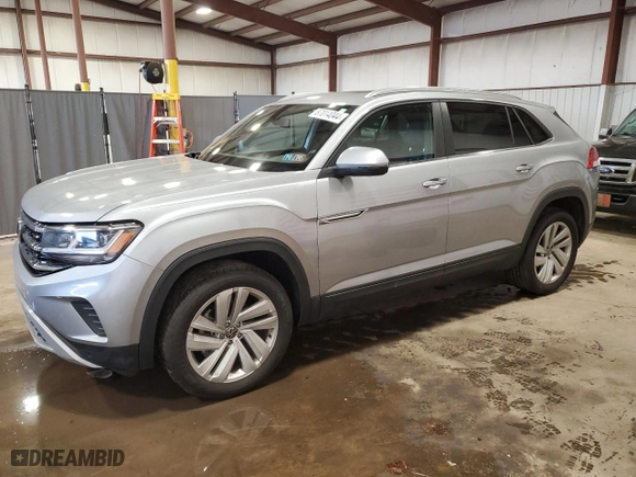 2023 Volkswagen Atlas Cross Sport 3.6L V6 SE w/Technology with VIN 1V2KE2CA4PC212952, listed as a Copart auction lot 87014044 with 14,779 mi miles and Salvage Title. Bid and sale history available at carsss.com. Image 1.